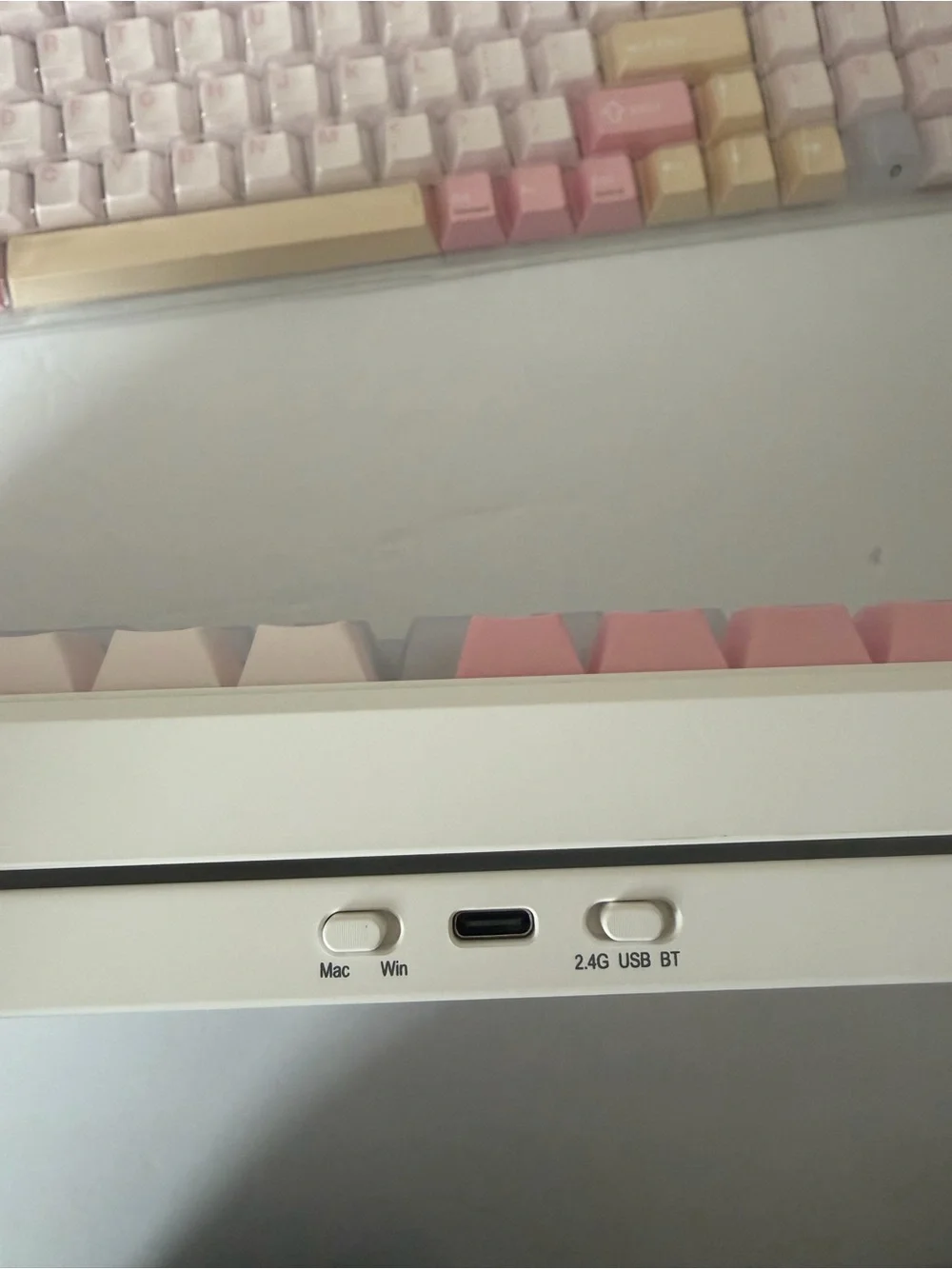 Epomaker TH99 Pro Pink Mechanical Keyboard Sea Salt Silent Switches EXTRA KEYCAP
